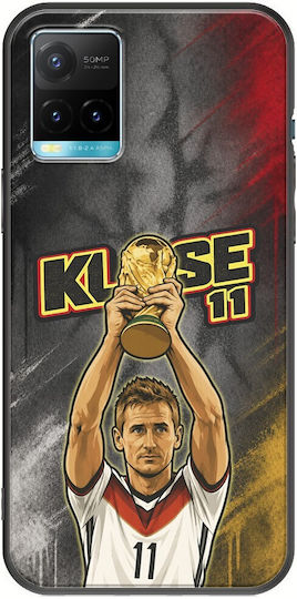 Калъф World Stars Collection Miroslav Klose Vivo Y33s Черен TPU Силикон
