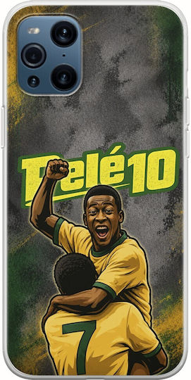 Θήκη World Stars Collection Pele Oppo Find X3 Pro 5g Flexible Tpu Διάφανη Σιλικόνη