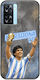 Θήκη World Stars Collection Diego Maradona Oppo A77 5g Black Tpu Μαύρη Σιλικόνη