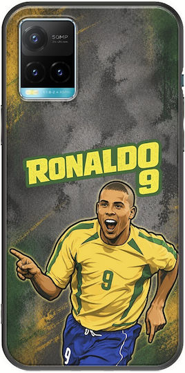 Калъф World Stars Collection Ronaldo Vivo Y33s Черен TPU Силикон