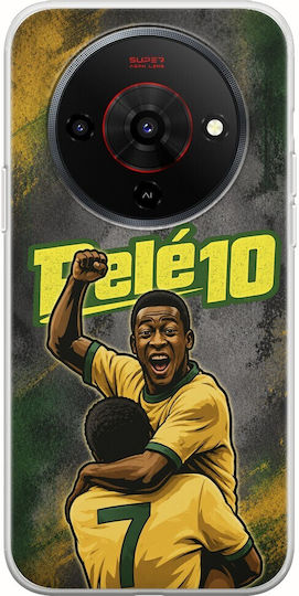 World Stars Collection Pele Case Zte Blade A76 5g Flexible Tpu Transparent Silicone