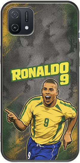 World Stars Collection Ronaldo Case Oppo A16k Black TPU Black Silicone