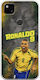 Husă World Stars Collection Ronaldo Google Pixel 4a 4g Flexibil TPU Silicon Transparentă