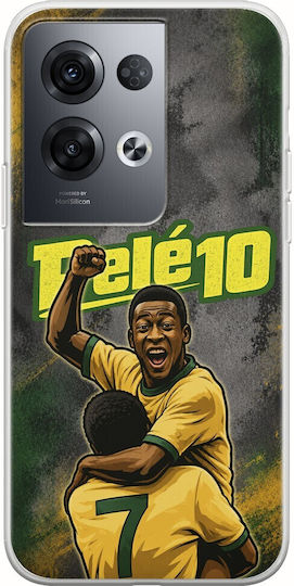 World Stars Collection Pele Case Oppo Reno 8 Pro 5g Flexible Tpu Transparent Silicone