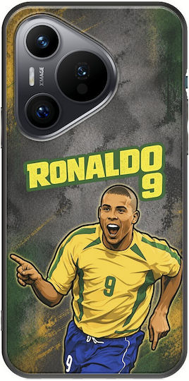 Калъф World Stars Collection Ronaldo Huawei Pura 70 Черен TPU Силикон