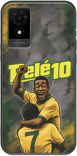 Калъф World Stars Collection Pele Tcl 501 Черен TPU Силикон