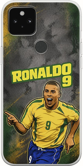 Θήκη World Stars Collection Ronaldo Google Pixel 5a 5g Flexible Tpu Διάφανη Σιλικόνη