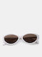 Luigi Unisex Ochelari de Soare Cu Culoare Full Face Alb 4918304
