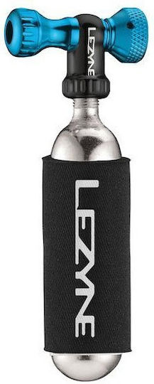 Lezyne Drive Co2 1-C2-CTRLDR-V110 Fahrradluftpumpe Inflator Co2 mit Manometer Hand