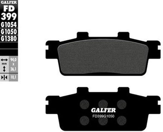 Galfer Kh427 Semi-metallische Fahrradbremsbeläge Scooter