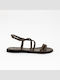 Flache Sandalen Für Damen Braune
