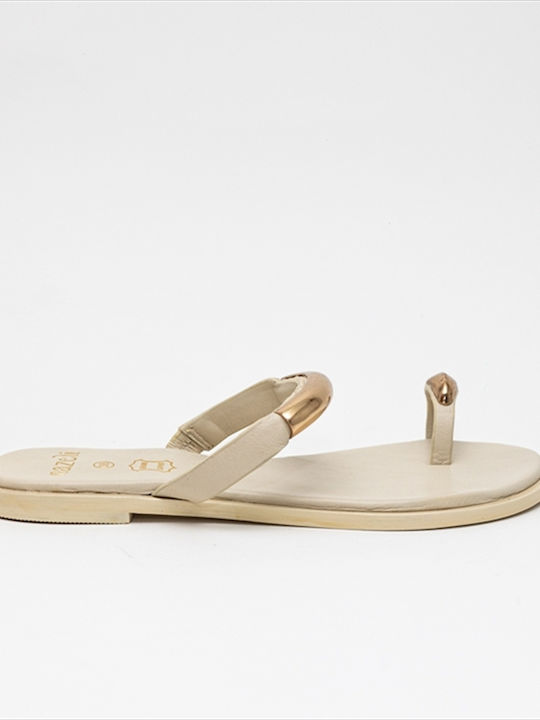Nazeli Women's Flat Sandals White