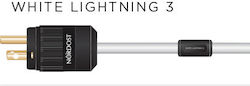 Nordost Unterminated Speaker Cable 1m White-Lightning-3-Power-1m