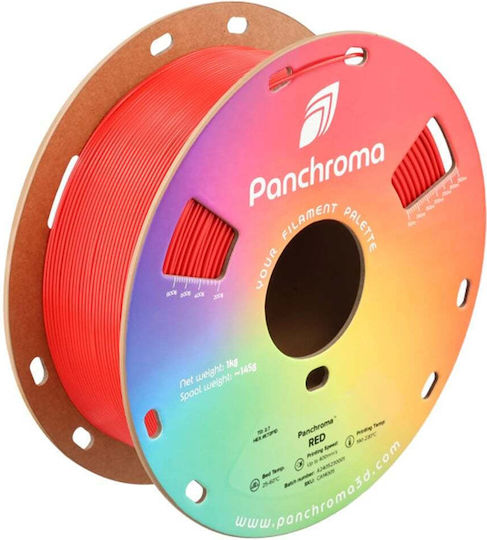 Polymaker Filament pentru imprimante 3D PLA 1.75mm Roșu 1kg