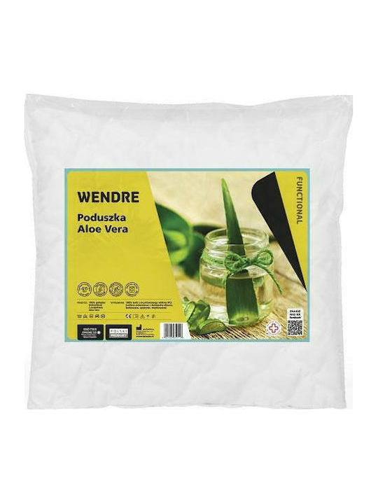 Wendre Aloe Vera Μαξιλάρι Ύπνου Microfiber 40x40cm