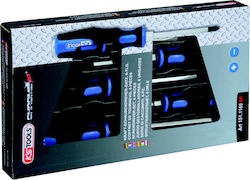 Ks Tools Set 6 Șurubelnițe