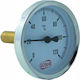 Bimetallic Axial Thermometer 63mm 0-120°c 1/2"