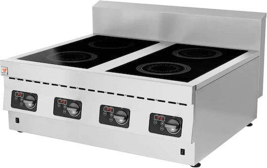 North Ηλεκτρική Εστία Επαγωγική 7kW 80x70x30cm