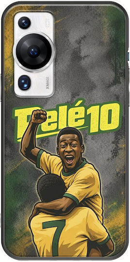 Husă World Stars Collection Pele Huawei P60 Black TPU Siliconă Neagră