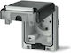 Scame Single Waterproof Gray Power Socket