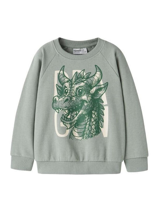 Name It Kinder-Sweatshirt Grün