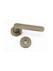 CasaDino Middle Door Lever With Bronze Rosette