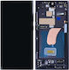 Screen with Touch Mechanism and Frame for Galaxy S23 Ultra (Black)
