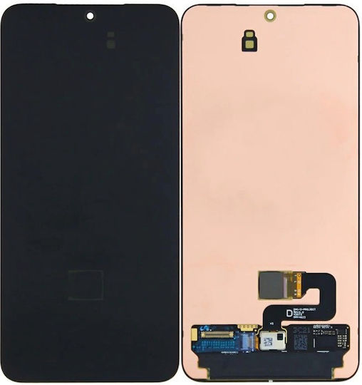 Екран със Сензорен Механизъм за Galaxy S23 (Черен)