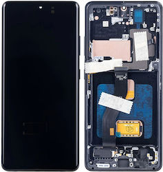 Οθόνη με Πλαίσιο για Galaxy S21 Ultra (Μαύρο)