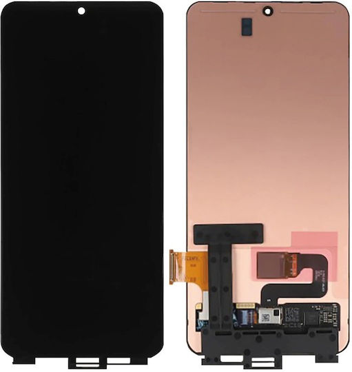 Ersatzbildschirm mit Touch-Mechanismus für Galaxy S21 Schwarz