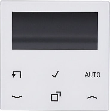 Jung Recessed Wall Switch for Rolling Shutters with Frame
