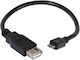 Vivanco Otg Кабел Конвертор micro USB Мъжки към USB-A Женски