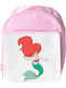 Children's Bag Ariel Pink 33x25x10cm
