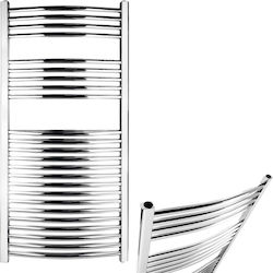 Ferro Bathroom Towel Rail 450x1200 Silver