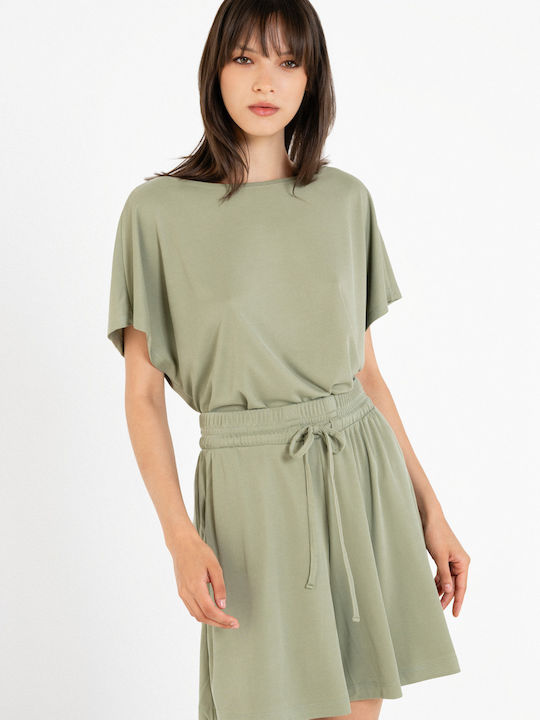 Philosophy Wear Γυναικείο Σορτς Χακί