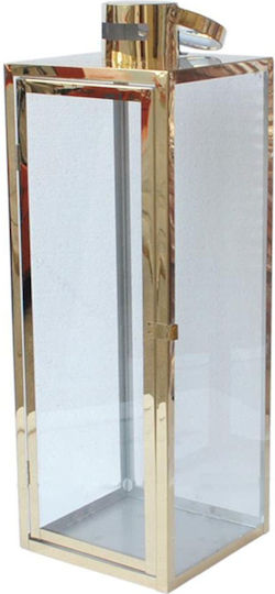 Atmosphera Φαναράκι Μεταλλικό Κίτρινο 17.2x18x53εκ.