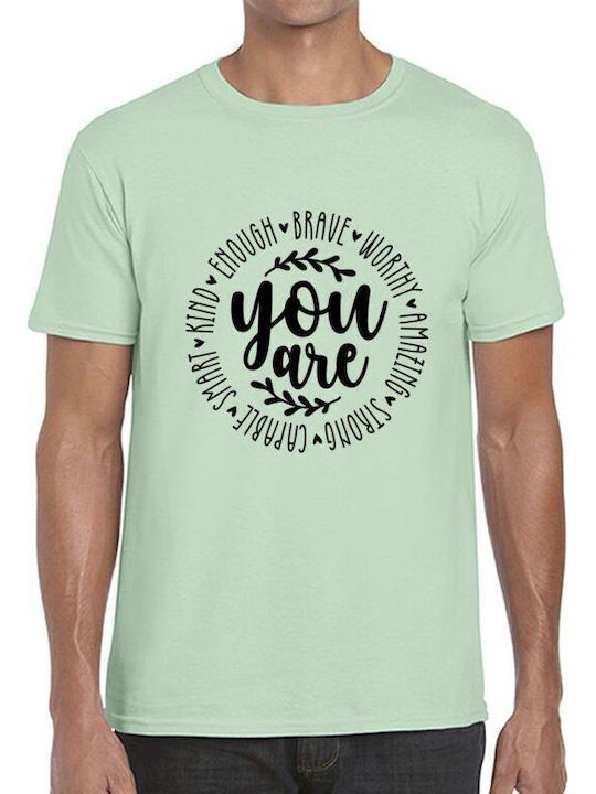 T-shirt Positive Statements Circular Design Pop...