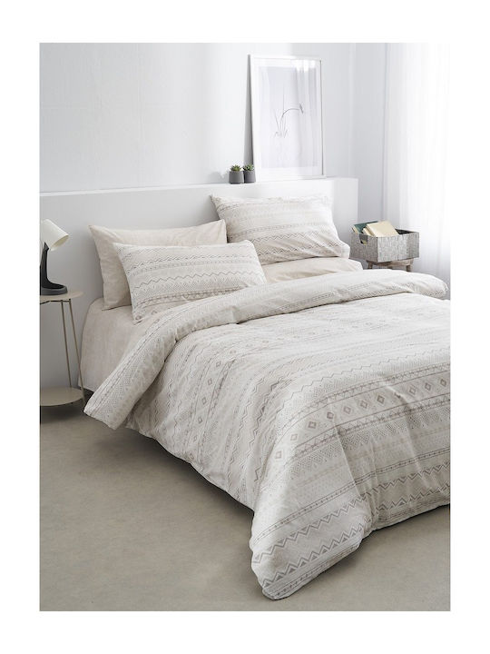 Vesta Home Κουβερλί Υπέρδιπλο Βαμβακερό Γκρι 230x270cm