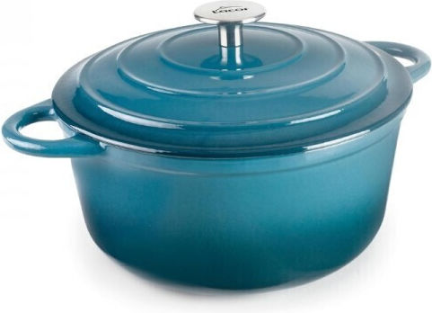 Lacor Гастрономически съд Кръгъл Чугунен 20x20cm 2.5lt