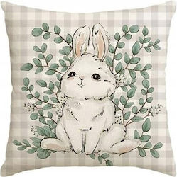 Ecarla Frühlings Kopfkissenbezug 45x45cm Osterhase Pod227