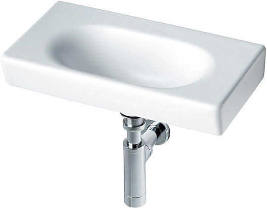 Ideal Standard К070501 Седящ Баня Умивалник Порцелан 50x27x15.5см Бял