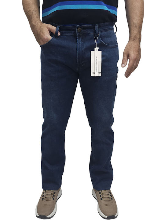 Men's Jeans Pants with Regular Fit Blue