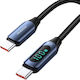 Usb Type-c To Type-c Data Charging Cable 100w 1m Black