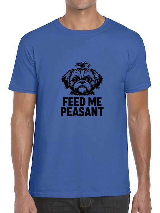 T-shirt Feed Me Peasant Cute Puppy Illustration...