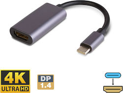 Alista Home GLB_20338 Конвертор USB-C / HDMI мъжки към HDMI мъжки Alista Home GLB_20338 Конвертор USB-C / HDMI мъжки към HDMI мъжки