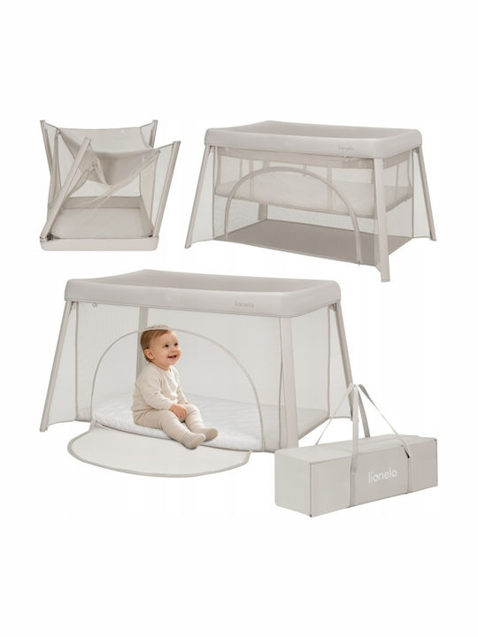 Lionelo Playpen 2 Levels with Mattress Beige 300x300cm