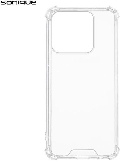 Sonique Silikon Hülle Armor Klar Anti-Schock Für Realme Note 70T 4G Transparent