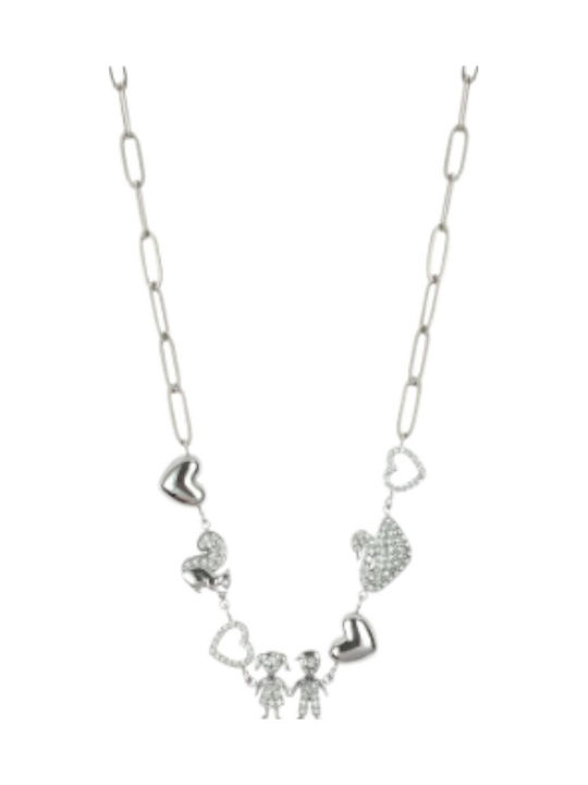 Bag to Bag Necklace XC-SL0009-Silver