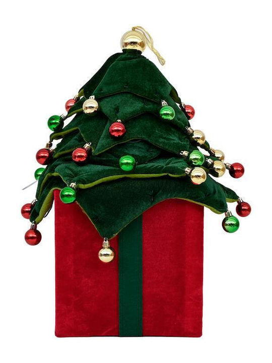 Folding Christmas Tree Led Lights Fyllianafl91011 Green-Red Colour 45x110cm