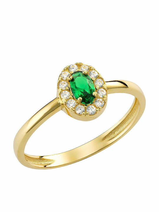 Ioannis Kosmima Women's Ring with Stones from 9K Gold